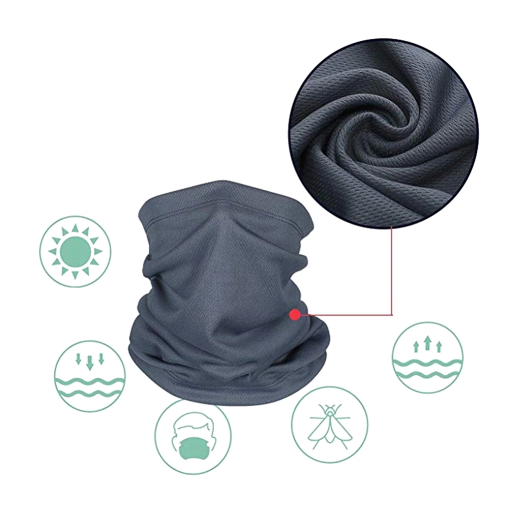 Unisex Seamless Face Scarf, Dust Protection Windproof Bandana Mask