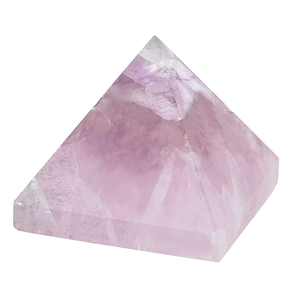 100% Natural Lapis Lazuli Stone Quartz Crystal Pyramid Healing Reiki Chakra Energy Tower Decor