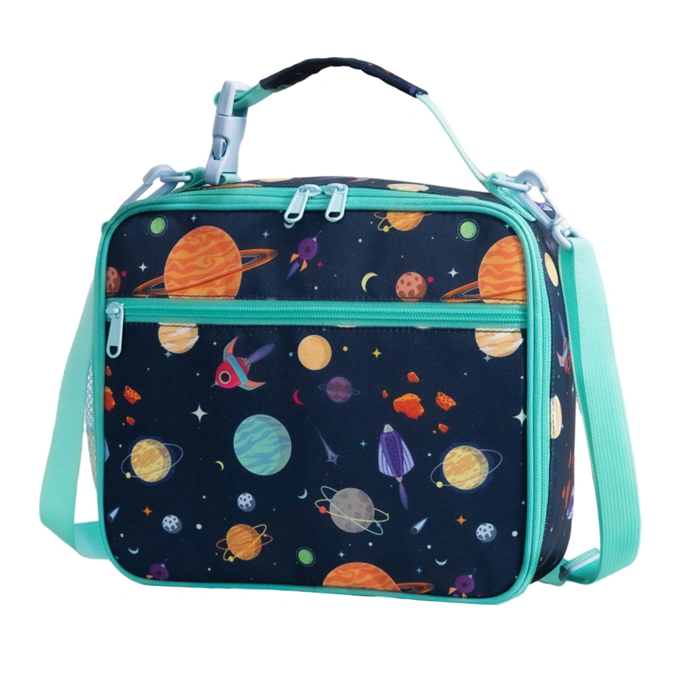 Kid Durable Water-Resistant Interior and Exterior Zippered Lunch Box