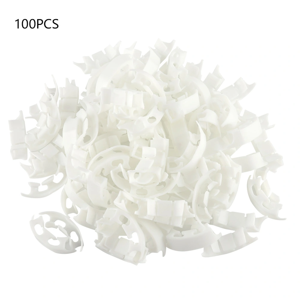 100PCS Tomato Plants Vine Seedling Clamp Reinforced Clips Fruit Planting Anti bending Clips