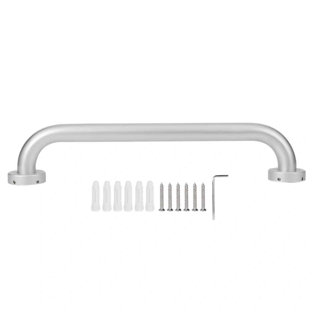 White Space Aluminum Bathtub Hand Bar Anti-Skid Safety Handrail Bathroom Toilet Accessory 40cm