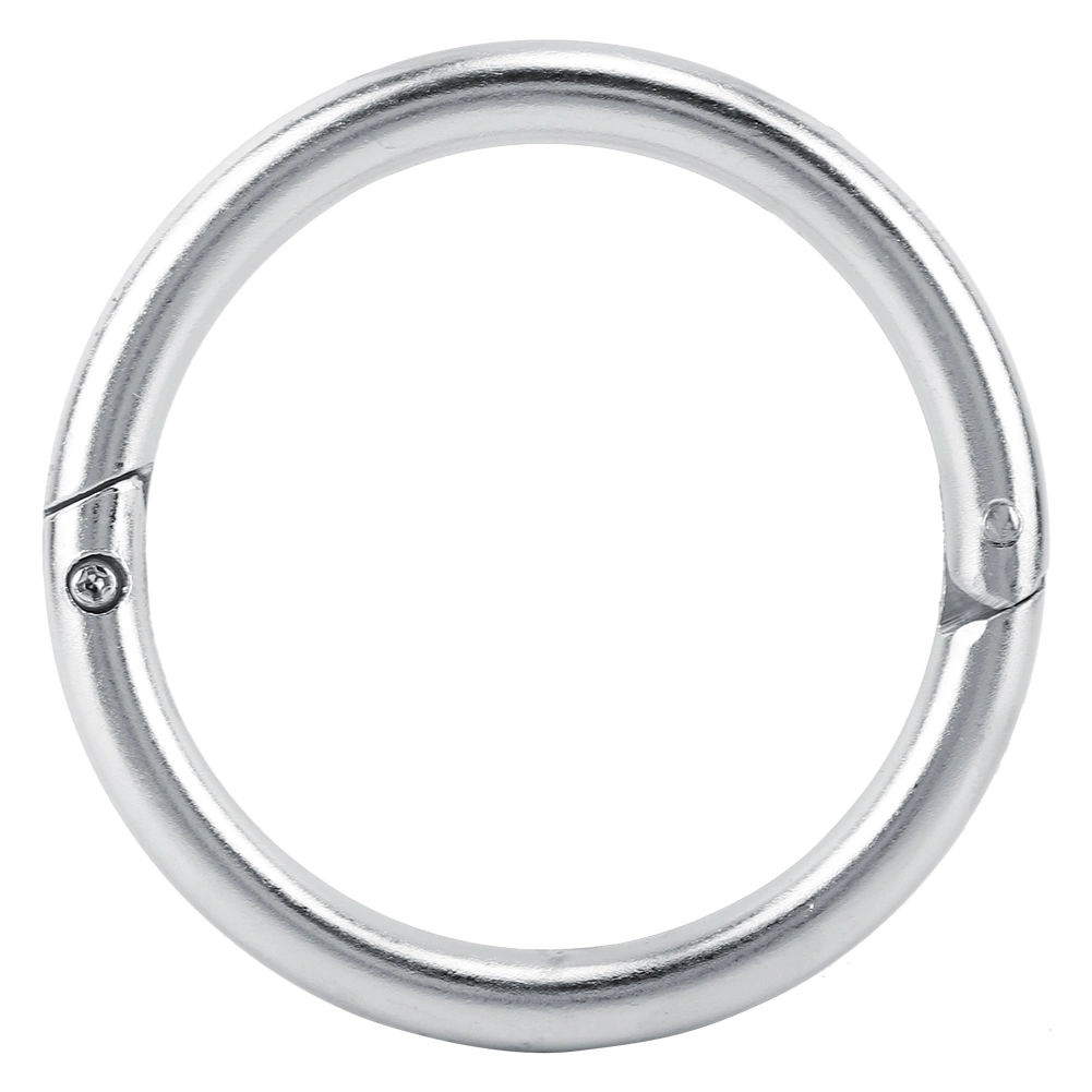 Stainless Steel Bull Cow Cattle Nose Ring Husbandry Accessory(M)