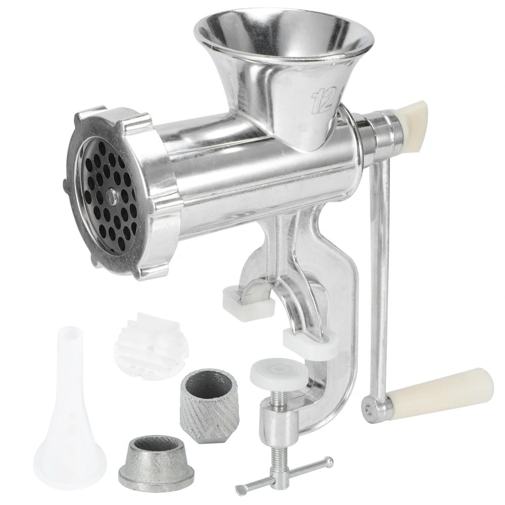 MultiFunction Manual Meat Grinder Mincer Chopper Sausage Stuffer for Home Commercial Use