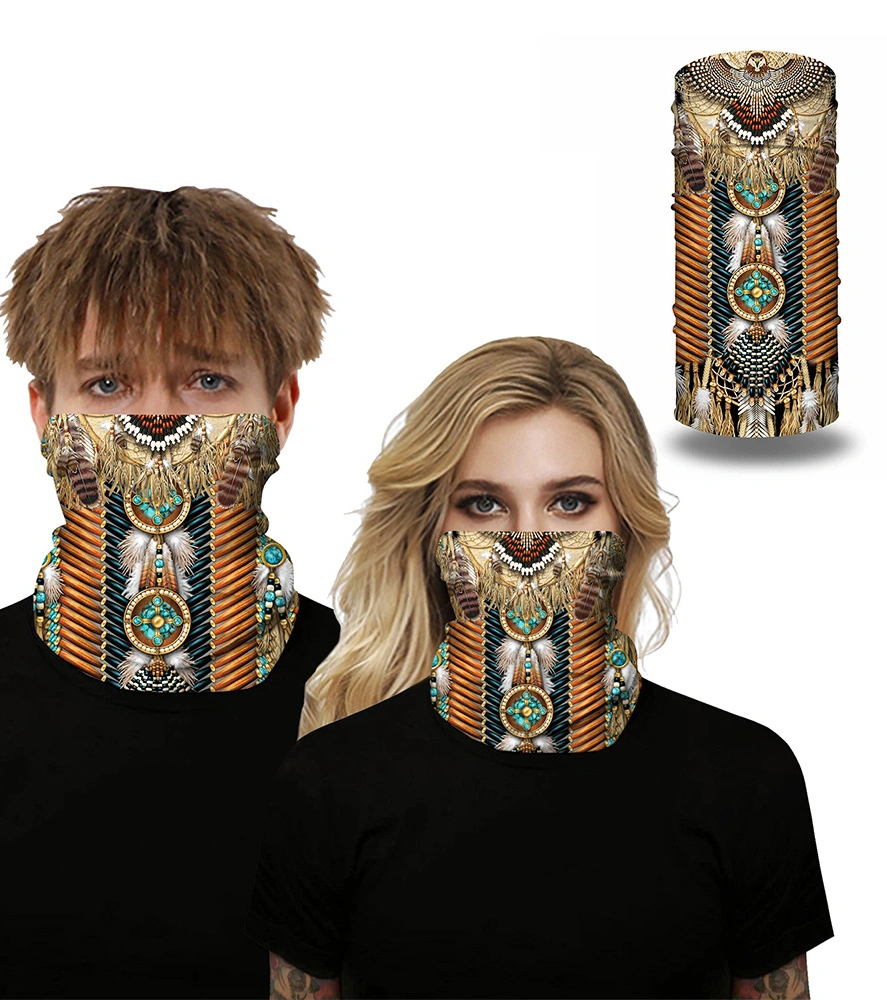 Unisex Women Men Multifunctional Balaclava Print Seamless Bandana