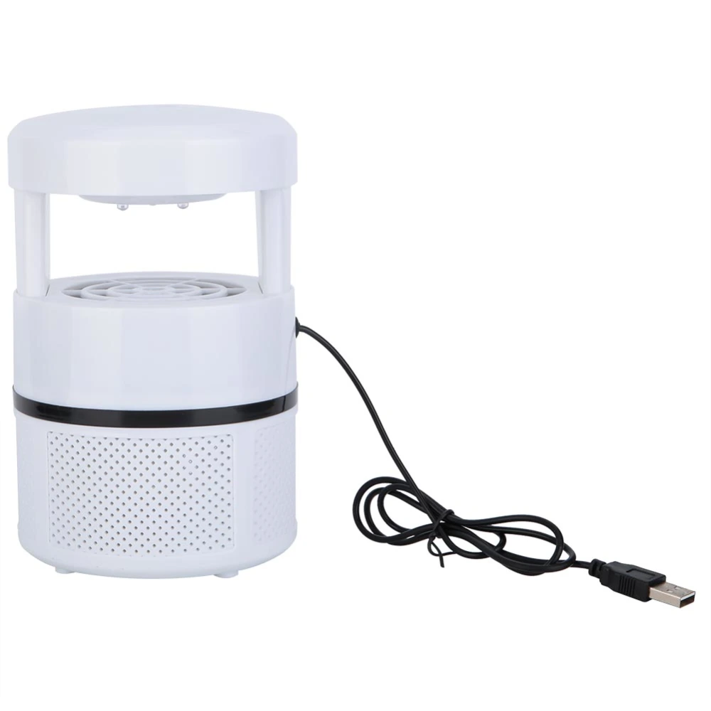 Electric Bug Zapper Mosquito Insect Killer Pest Control LED Light Trap Lamp(White)