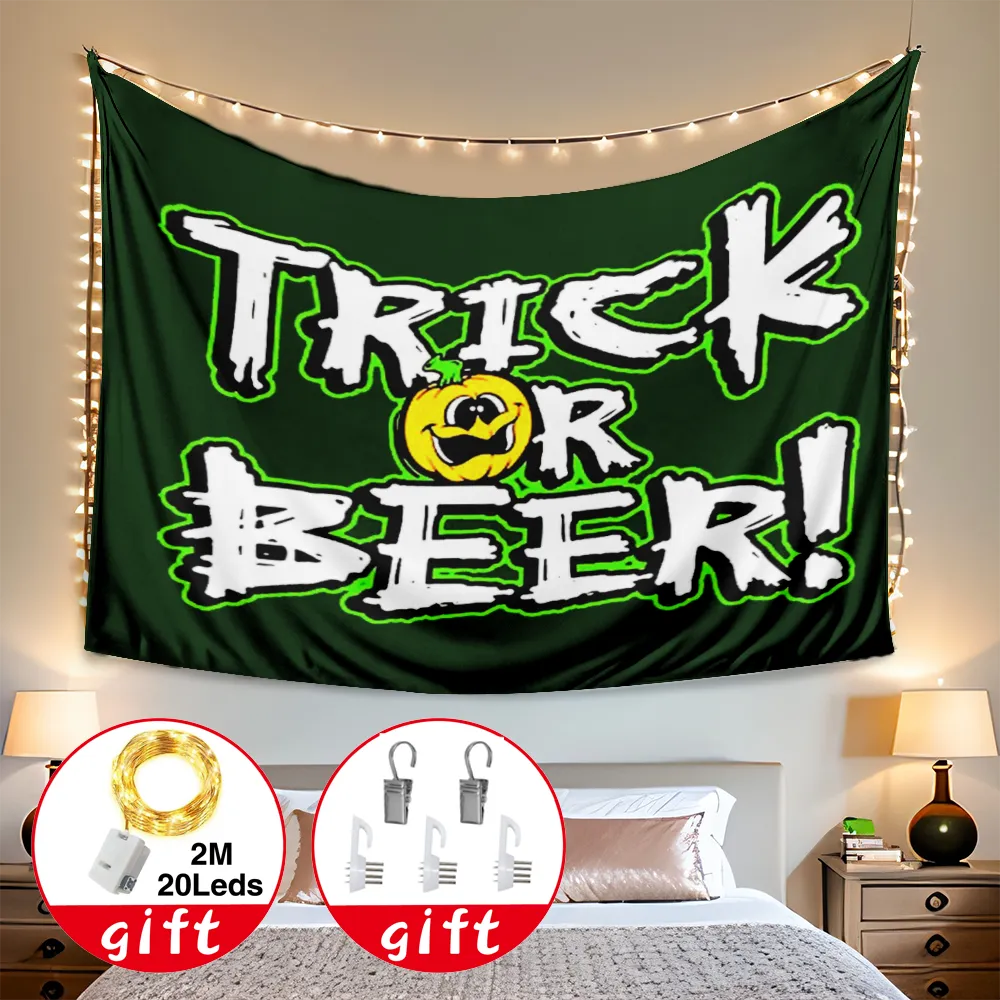 Halloween Tapestry, Halloween Trippy Tapestries, for Teens/Girl,#008