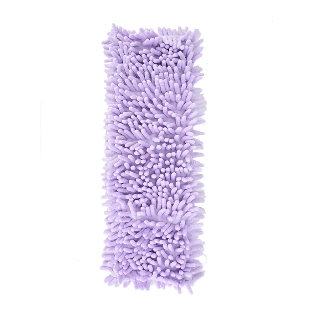 Reusable Mop Pads Cloth ‑ Flat Replacement Heads For Wet Or Dry Floor Cleaning(Purple)