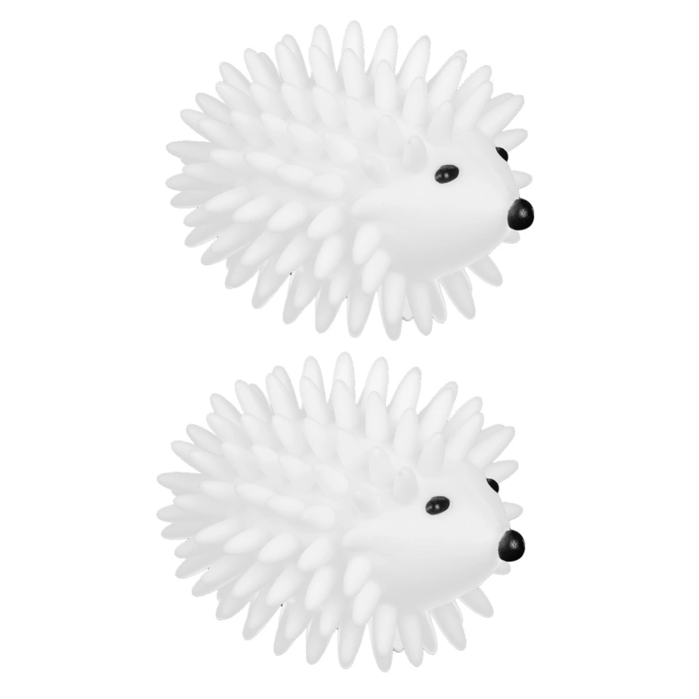 2Pcs Household Washing Machine Hedgehog shaped PVC Laundry Cleaning Balls Drying Ball