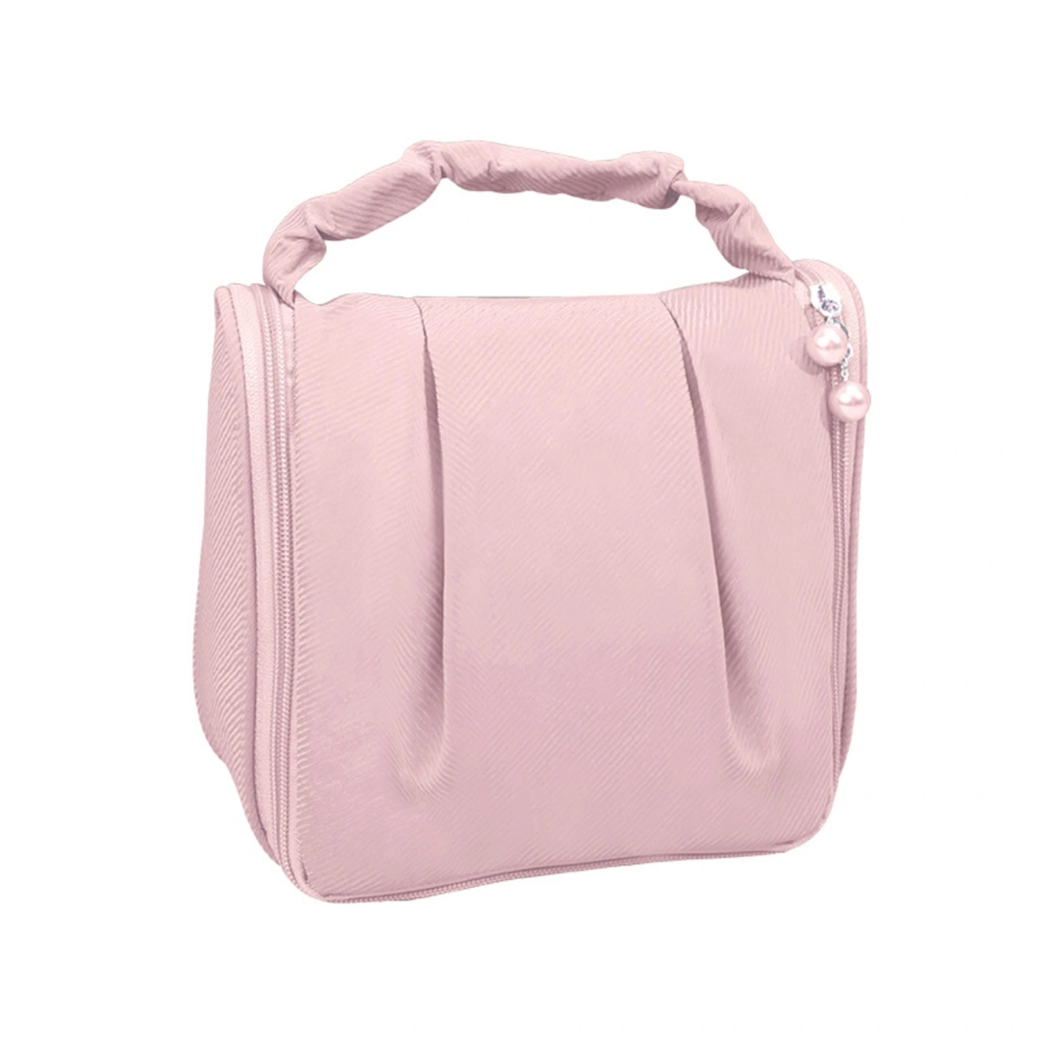Hanging Cosmetic Bag, Multi-pocket Zipped Portable Toiletry Organizer