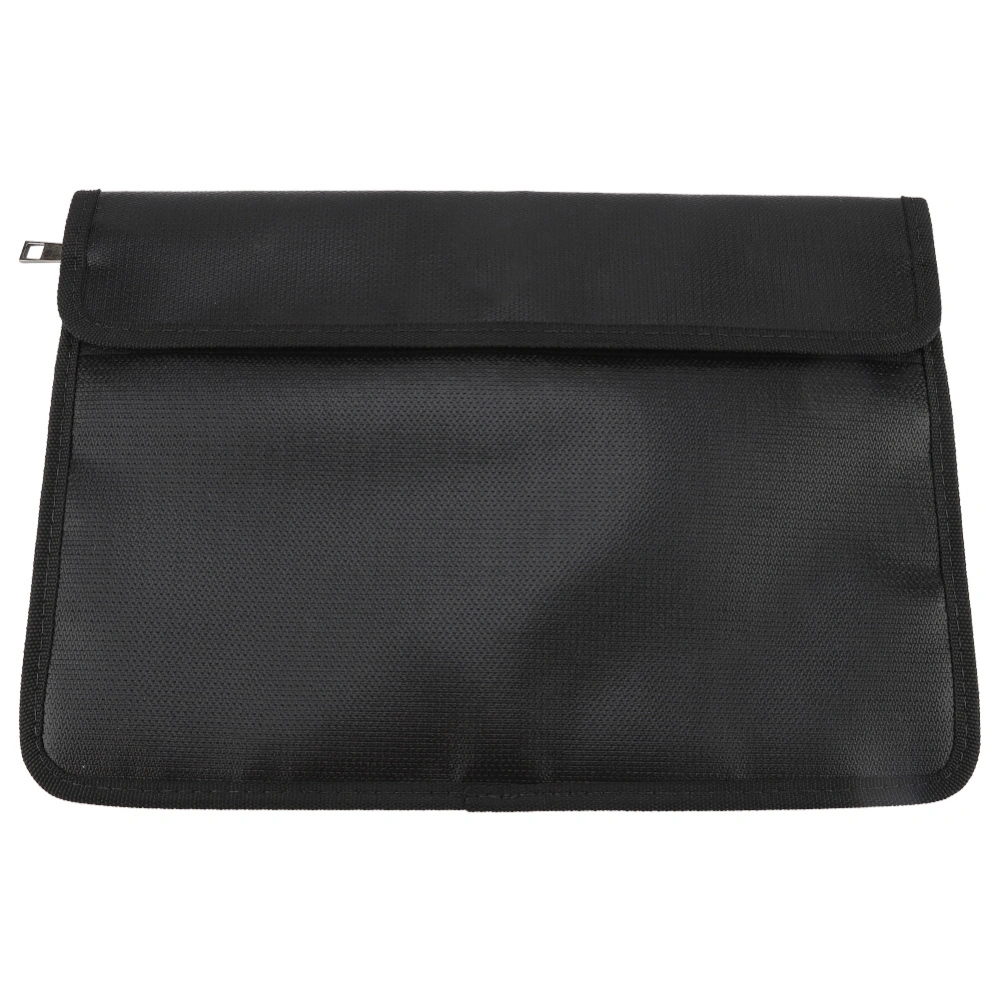 Fireproof Waterproof Wallet File Bag, High Temperature Resistant Briefcase Bill Bag 30.5*21Cm