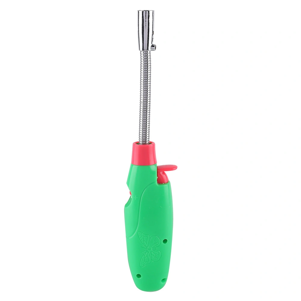 Refillable Gas Lighter BBQ Outdoors 360°Flexible Hose Kitchen Stove Ignitor