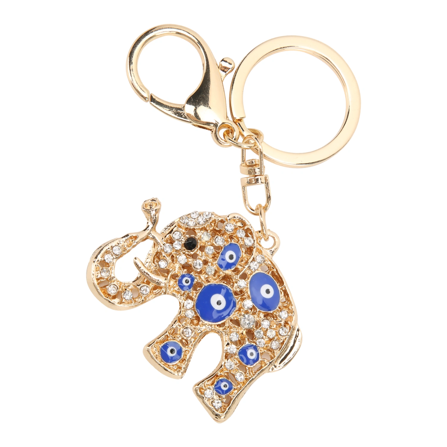 Evil Eye Keychain Durable Protection Charm Good Luck Keychain for Handbag Hooks Home Decoration