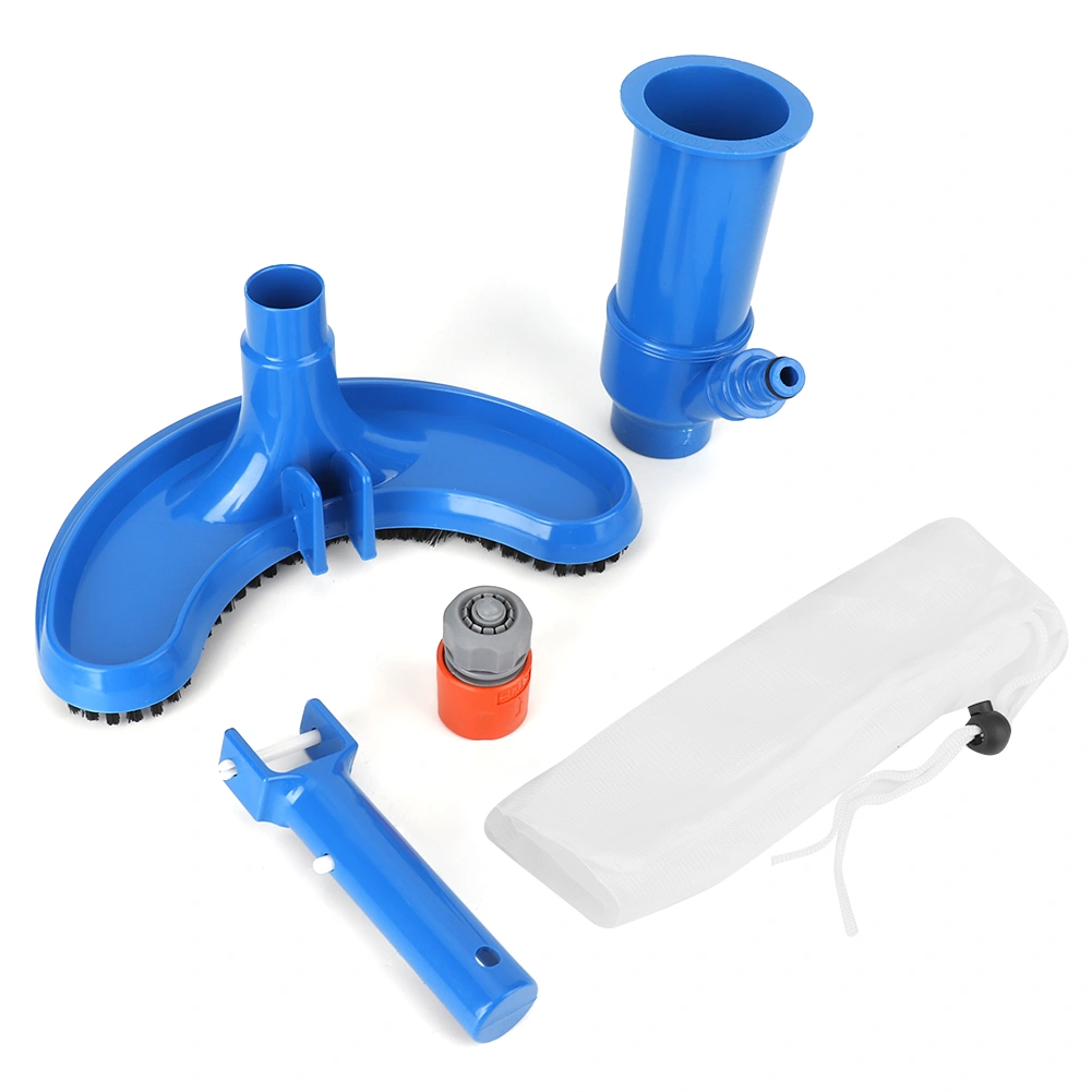 Swimming Pool Vacuum Brush Cleaning Maintenance Kit Cleaner Cleaning Tool Set