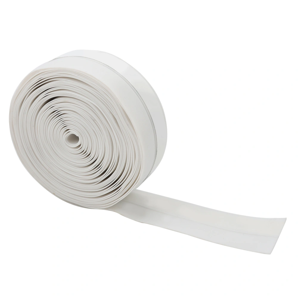 5M 25mm Self adhesive Door Window Sound Insulation Dust Prevent Sealing Strip (White)