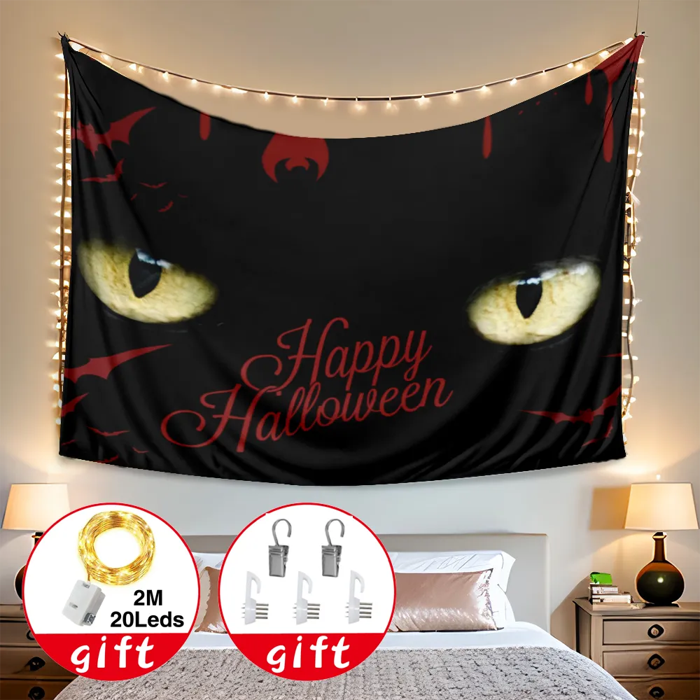 Halloween Tapestry, Candy Tapestry, for Bedroom Living Room College Dorm Halloween Wall Decor Decorative Backdrop,#113