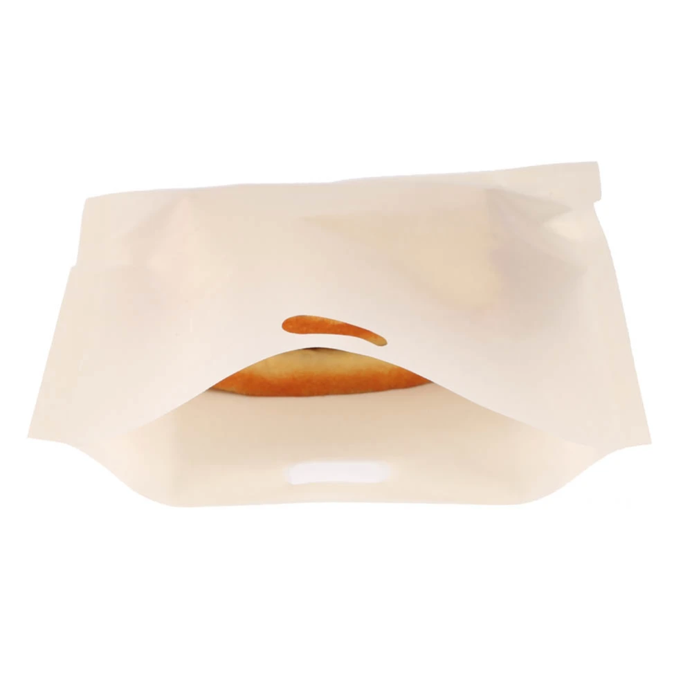 Reusable Non Stick Coated Fiberglass Microwave Heating Pastry Toaster Sandwich Bags (17*19cm)