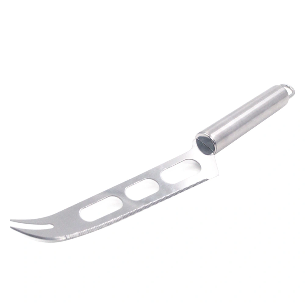 Stainless Steel Three Holes Cheese Pizza Bread Cake Knife Kitchen Tools