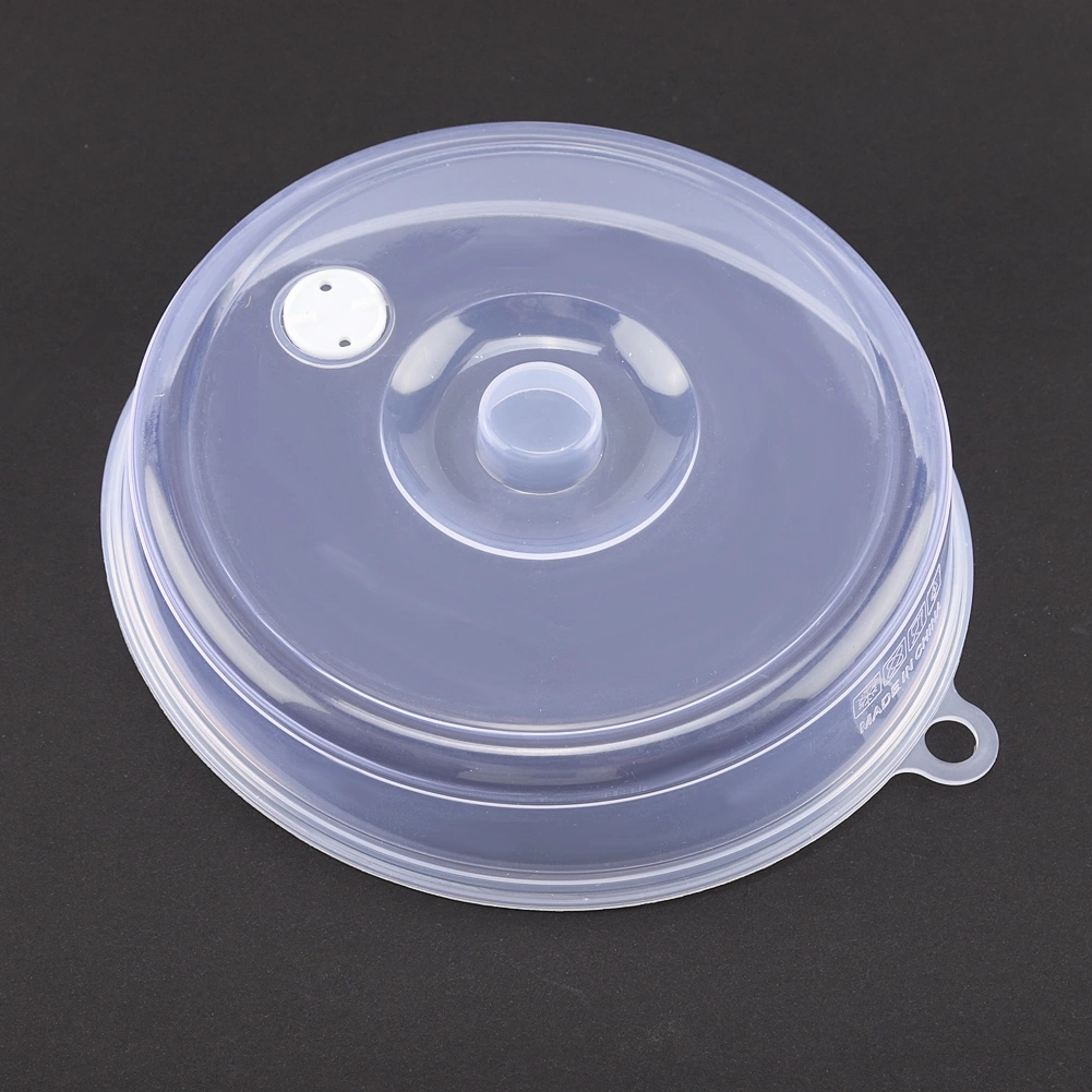 Microwave Oven Special Heating Oilproof Cover Plastic Sealing Cover Refrigerator Dish Lids （L）