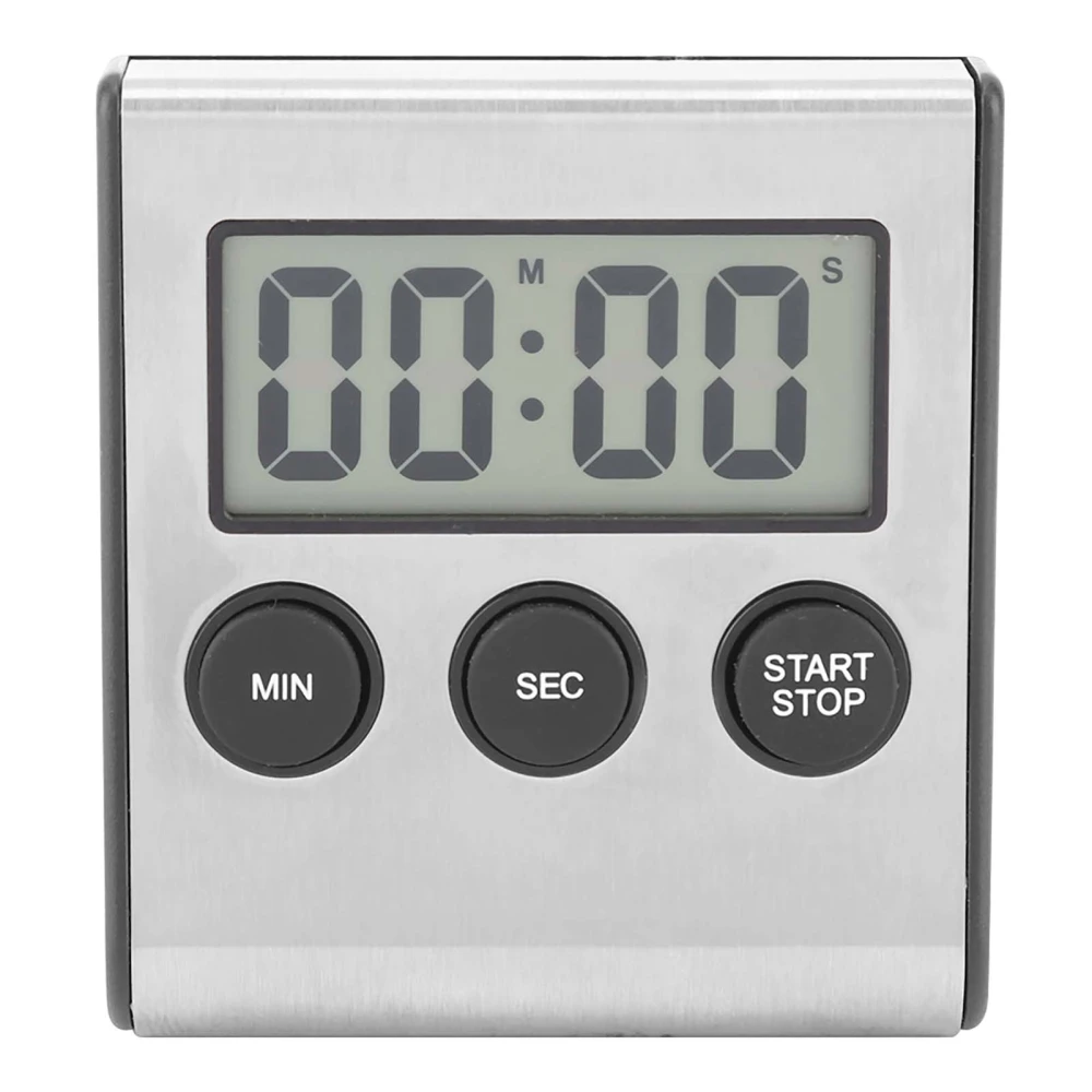 Digital Kitchen Timer Desktop Wall Mounted Timer Alarm Clock With Loud Alarm Big Digit