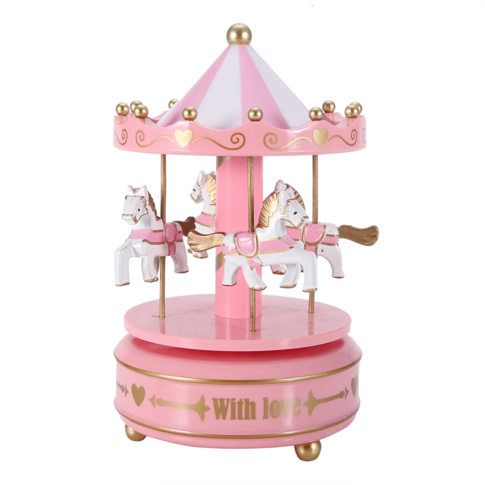 Merry GO Round Music Box Carousel Gift Christmas Wedding Birthday Gift Decor