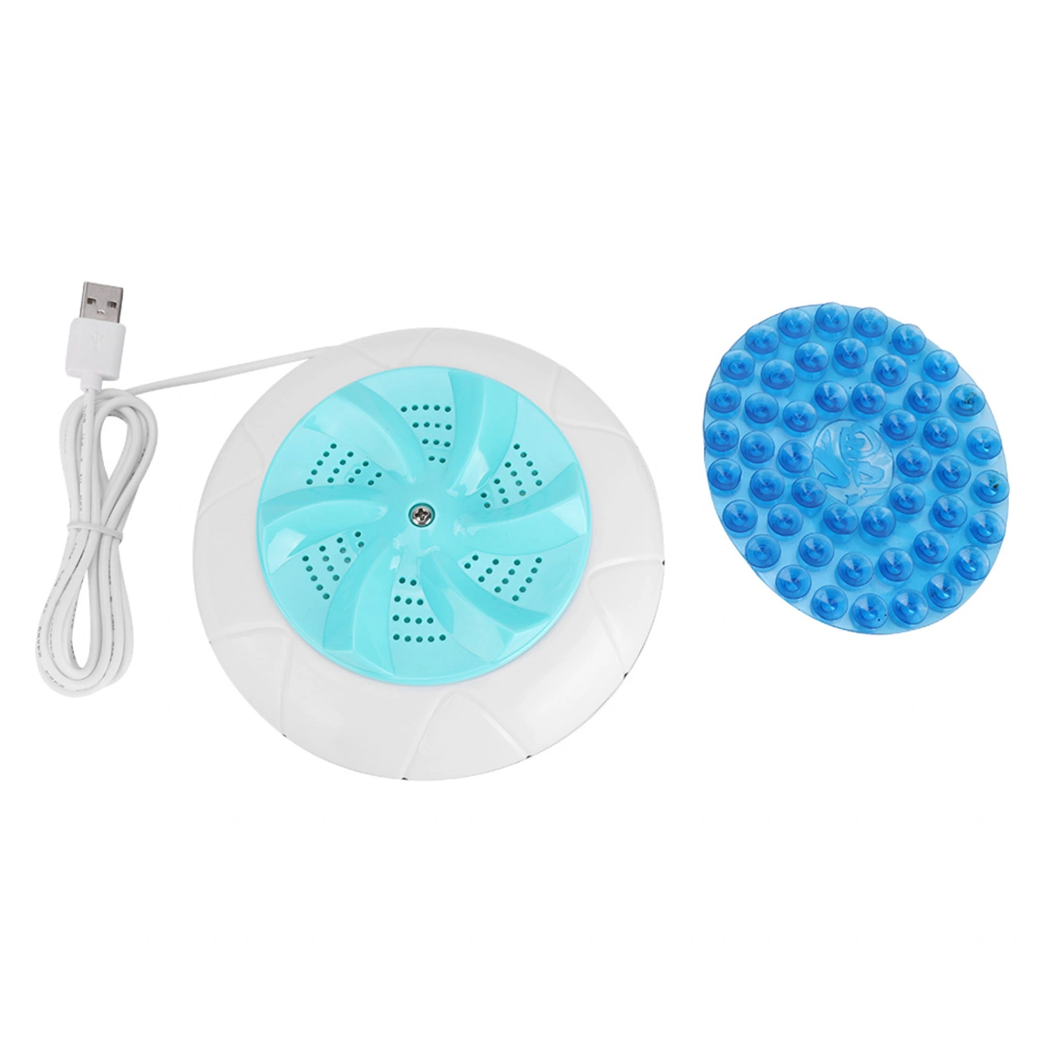Mini Travel Portable Household Small Washing Machine Ultrasound Turbo Washer Laundry (Green)