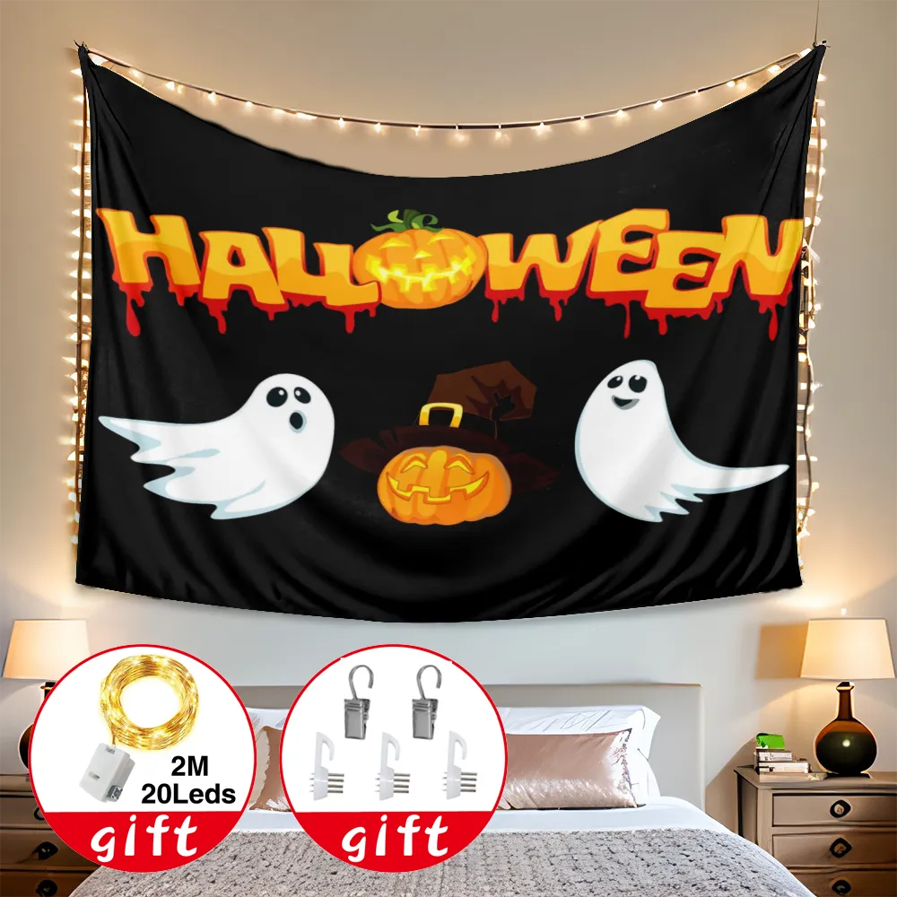 Halloween Tapestry, Skull Tapestry, for Dorm Living Room Bedroom,#209