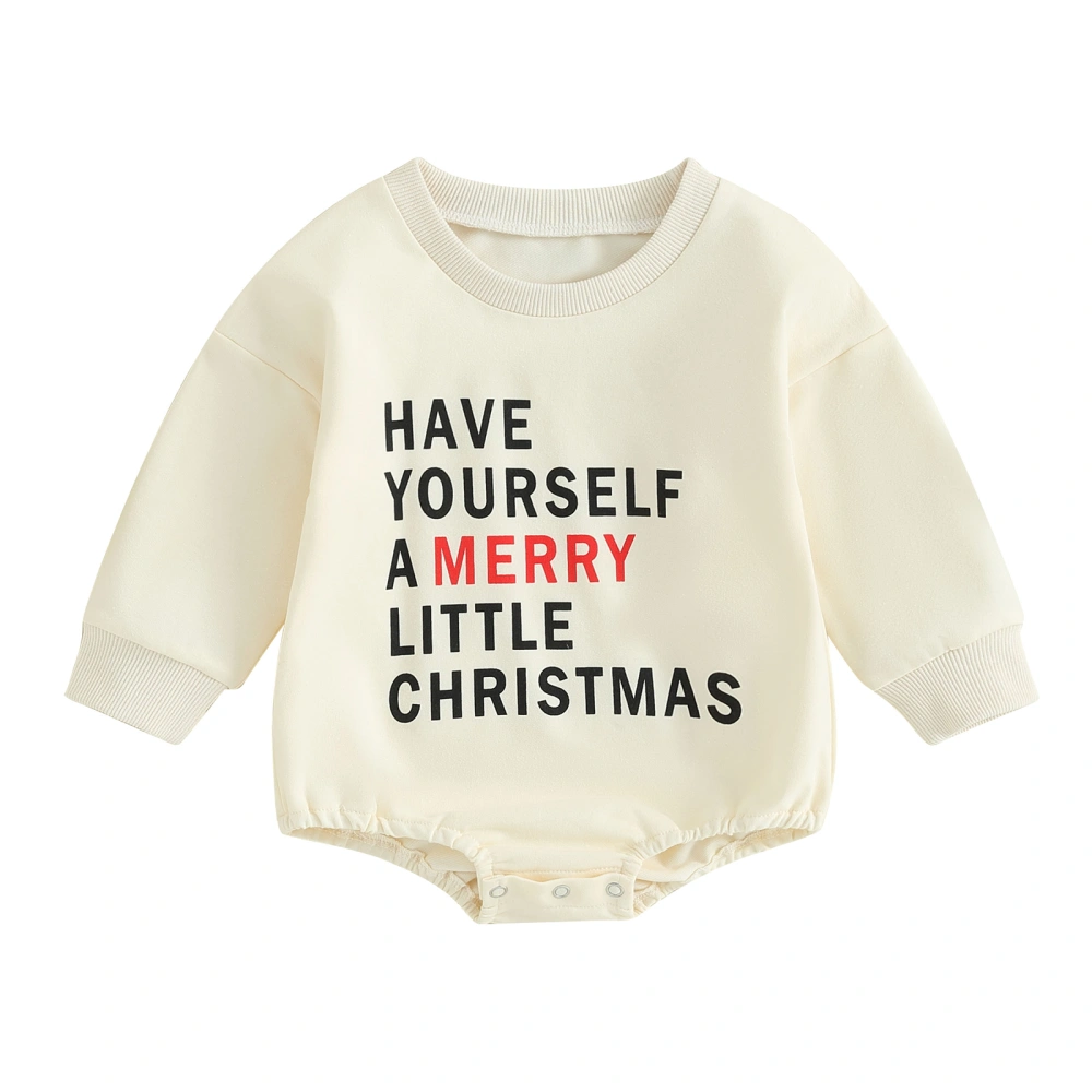 Baby Girls Boys Sweatshirts Rompers Christmas Clothes Bodysuits