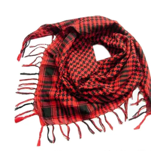 Women Autumn/Winter Casual Wrap Plaid Thick Swallow Gird Warm Scarf