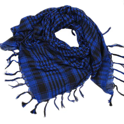 Women Autumn/Winter Casual Wrap Plaid Thick Swallow Gird Warm Scarf