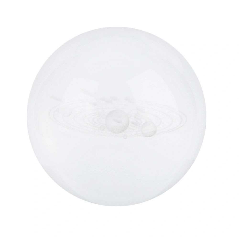 80mm K9 Crystal Photography Prop Decoration Art Decor Crystal Ball(Crystal Ball Only)