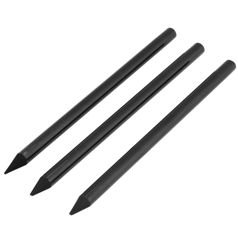 3pcs/set Full Charcoal Woodless Artist Pencil For Drawing Sketching Painting Stationery Black