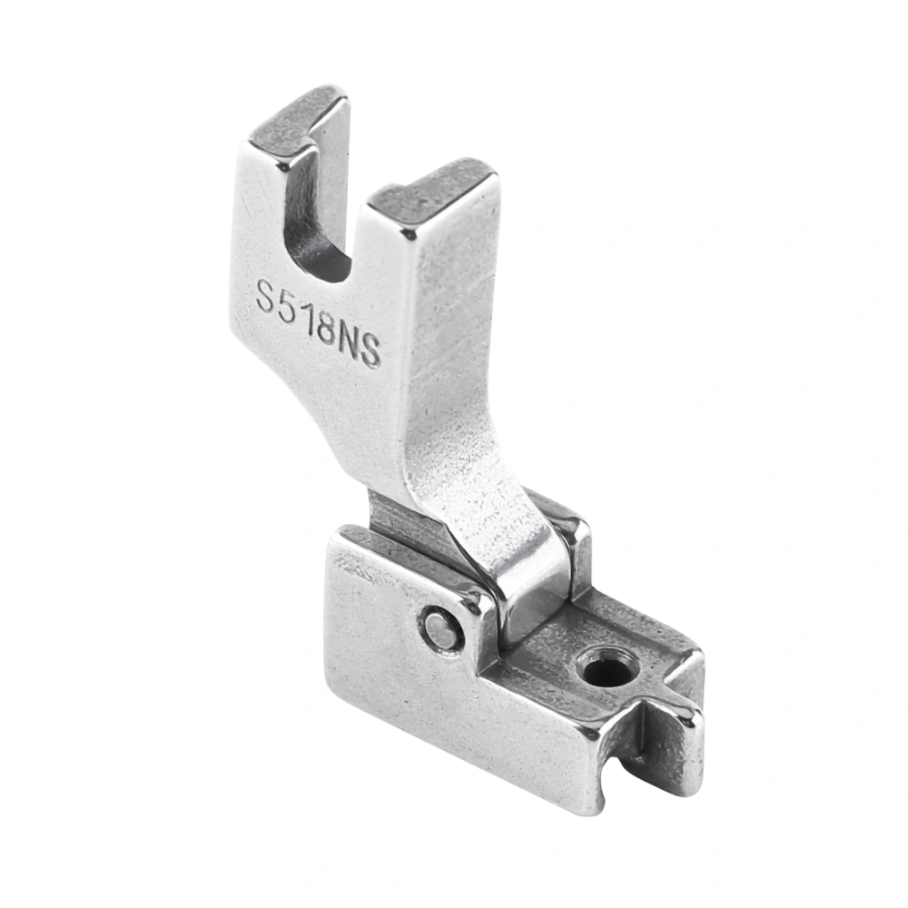 1pc Industrial Flat Bed Sewing Machine Invisible Zipper Presser Foot Replacement