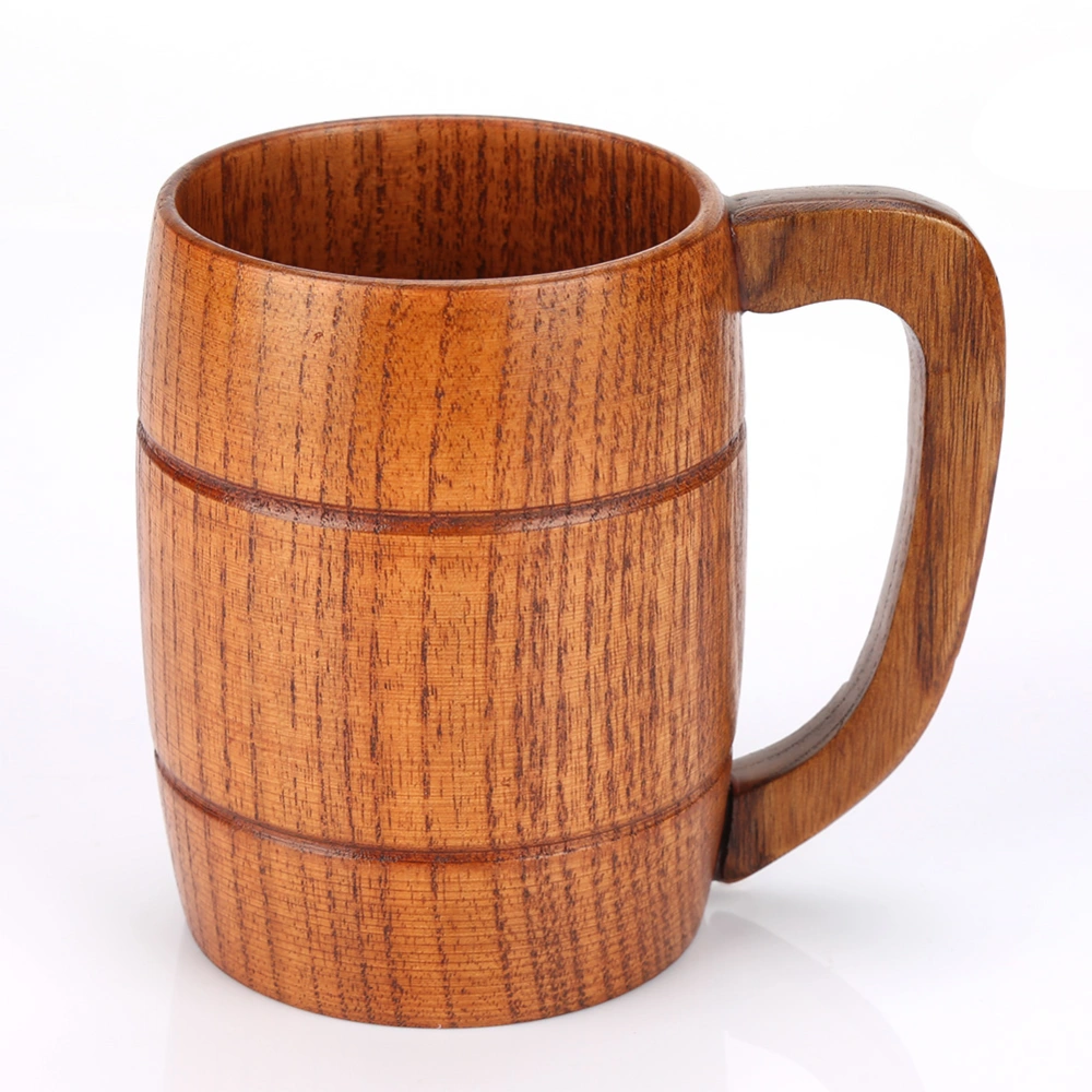 Classical Natural Solid Wood Cup Water Teacup Gift Collection Beer Mug