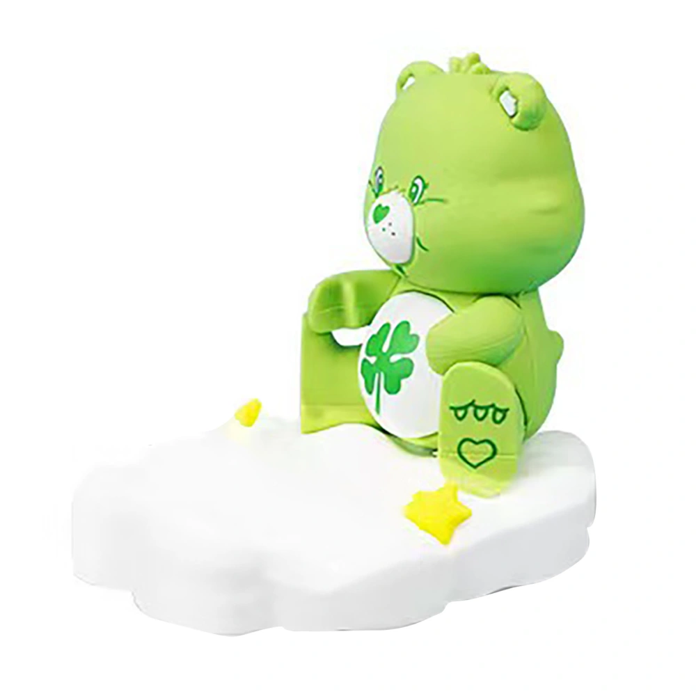 Bear Phone Stand Cute Cartoon Stable Support Portable Desk Phone Stand Phone Holder for Girls Green