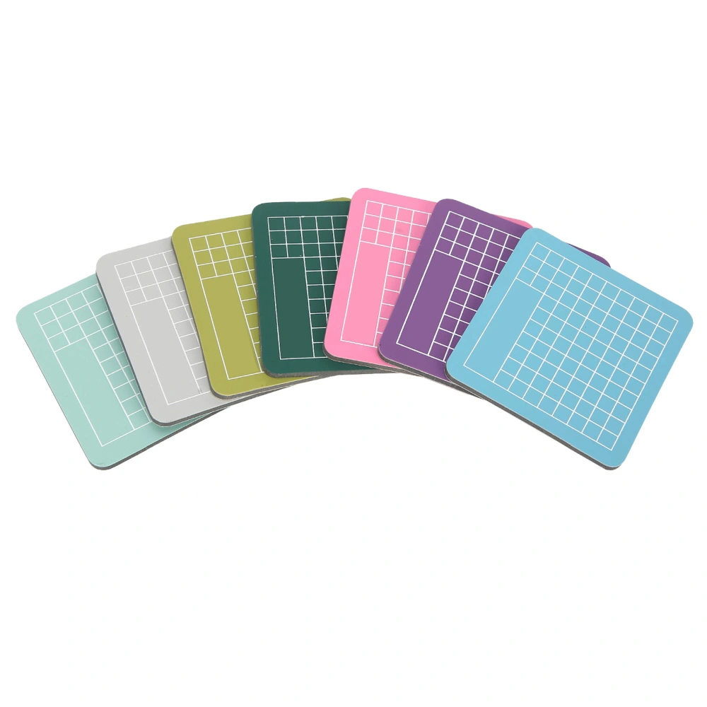 7Pcs Cutting Pad Colorful Handicraft Carving Self Healing Mini Mat HandMade Accessories