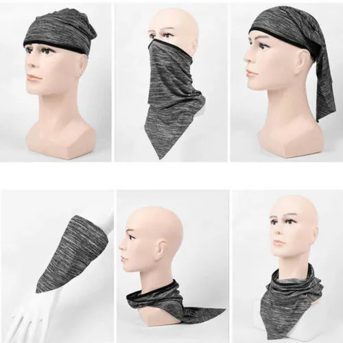 Multifunctional Face Mask Reusable Washable Face Cover Neck Scarf