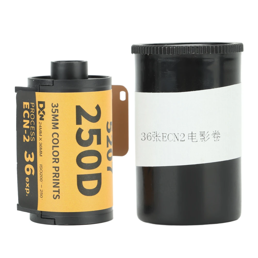 35mm Color Print Film Professional Wide Exposure Range ECN 2 Process Colour Print Camera Film for 135 Camera 36 Sheets