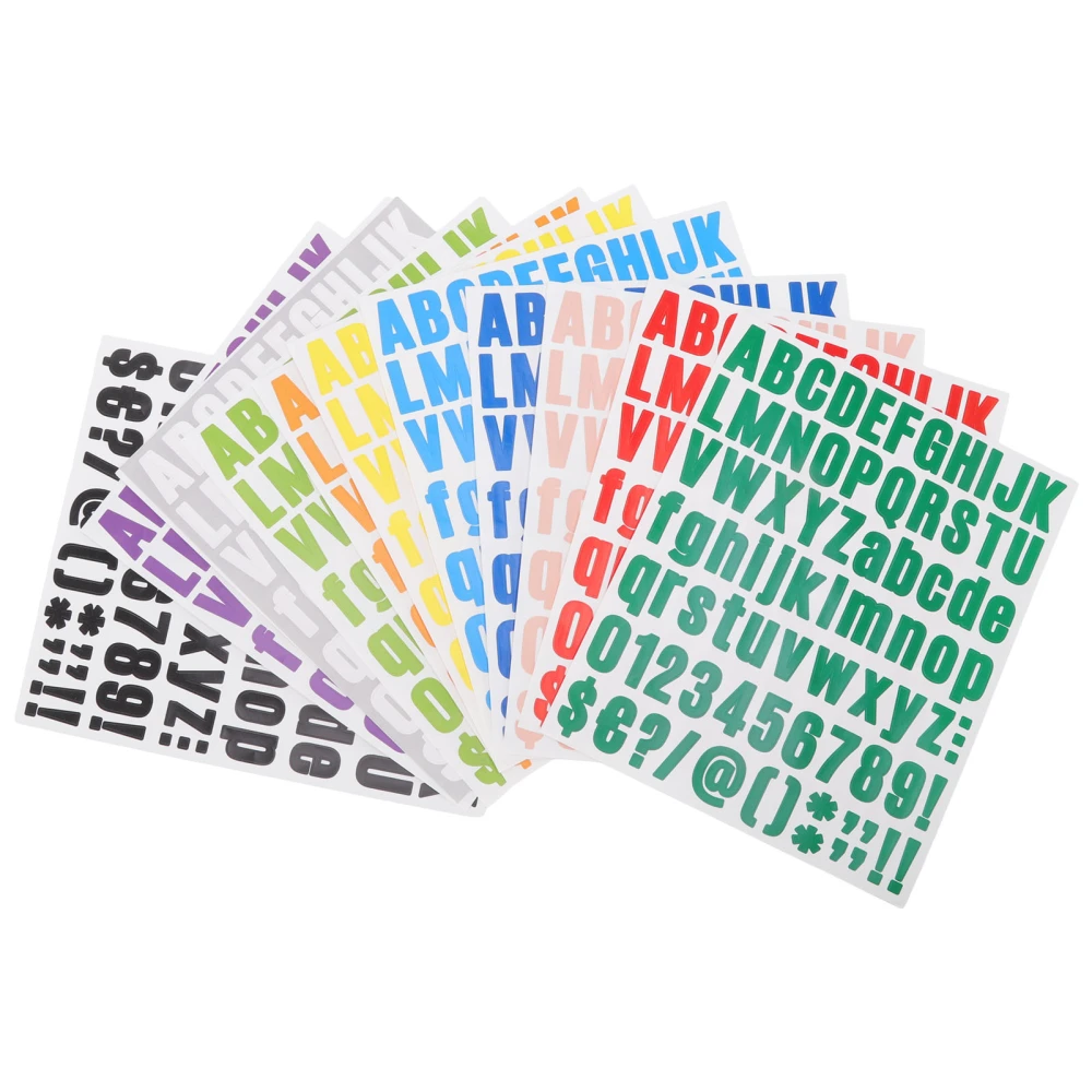 12 Pcs Iron On Letters 12 Colors Abrasion Resistance Heat Transfer Sticker Iron On Transfer Sticker for Clothing