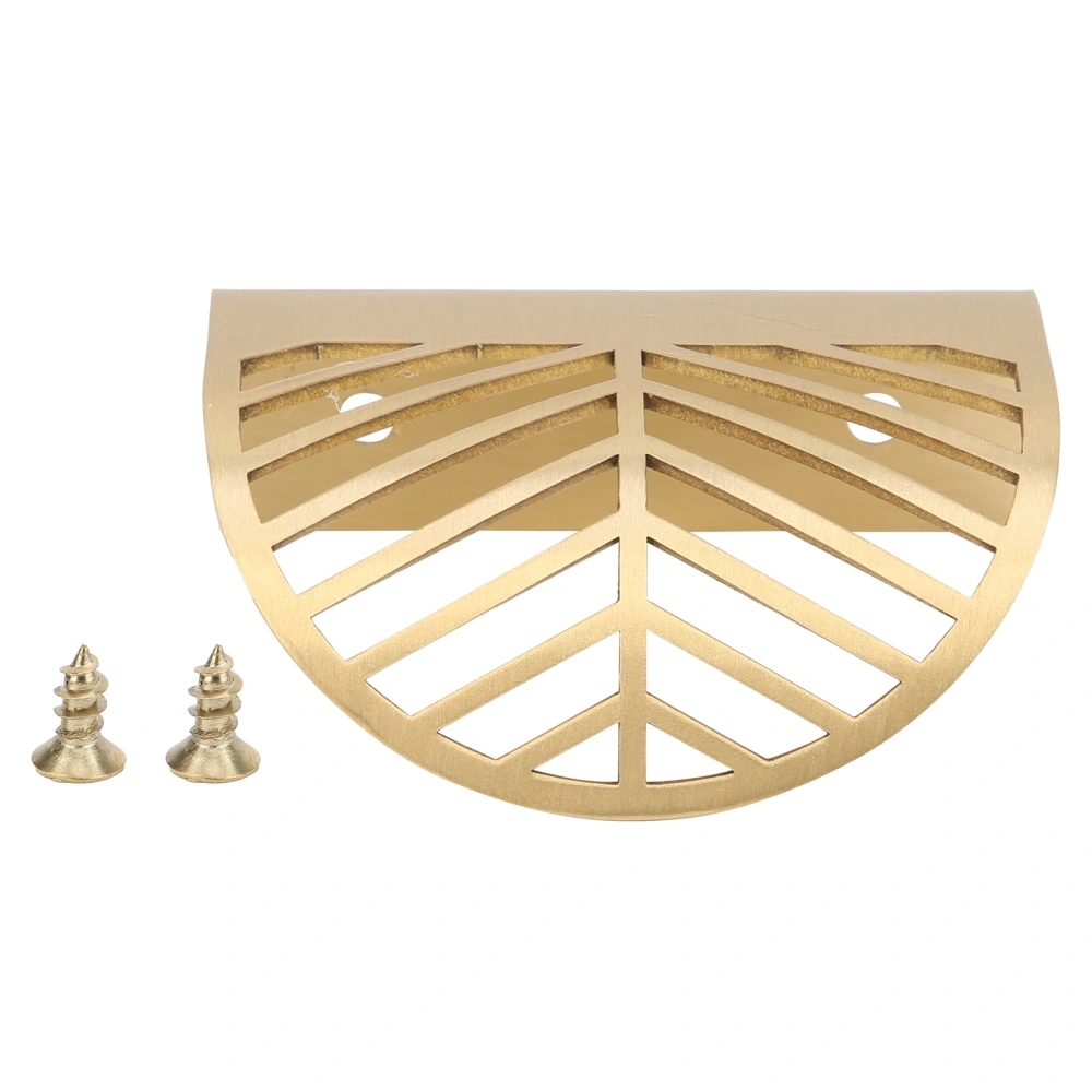 Furniture Handle Leaf Brass Hollow Small Cabinet Knob for Doors Drawers Bookcases Wardrobes