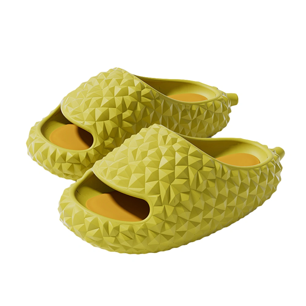 Men Women Bathroom Slippers Funny Durian Beach Shower Slide Sandals