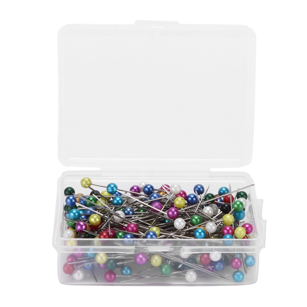 Pins Multiple Coloured Positioning Needle With Plastic Storage Box for Jewelry Decoration Sewing Projects