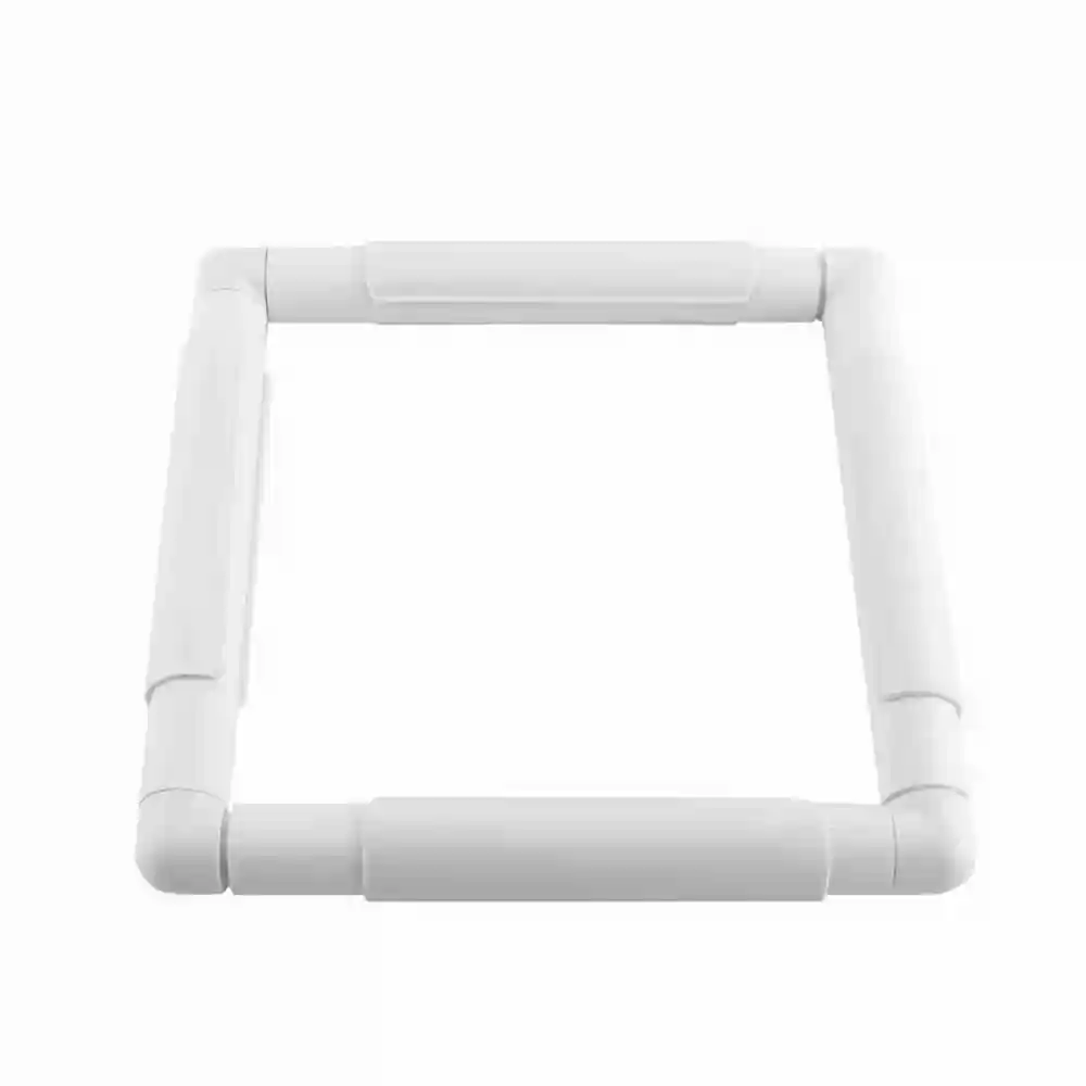 Plastic Clip Frame for Embroidery Cross Stitch Quilting Needlepoint DIY Tool(20.3*20.3cm)