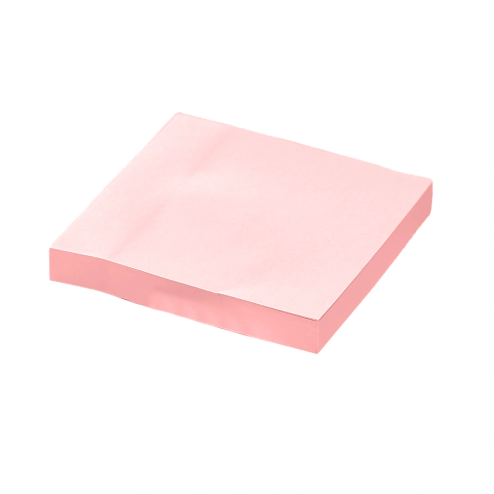 Sticky Notes 3x3in Medium Size Smoothly Writing Portable Wide Application Secure Stick No Spill Ink Funny Sticky NotesMedium Pink