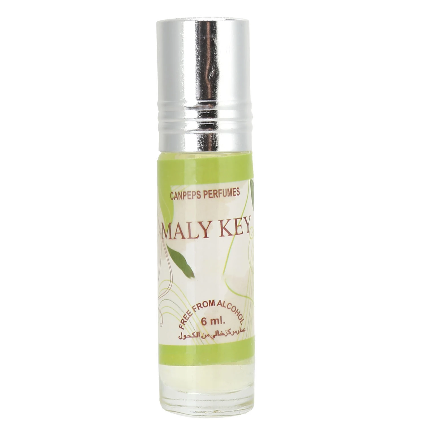 RollOn Perfume 6ML Muslim Essential Oils Natural Vegetable Oil Perfumes for Men Women(MALY KEY )