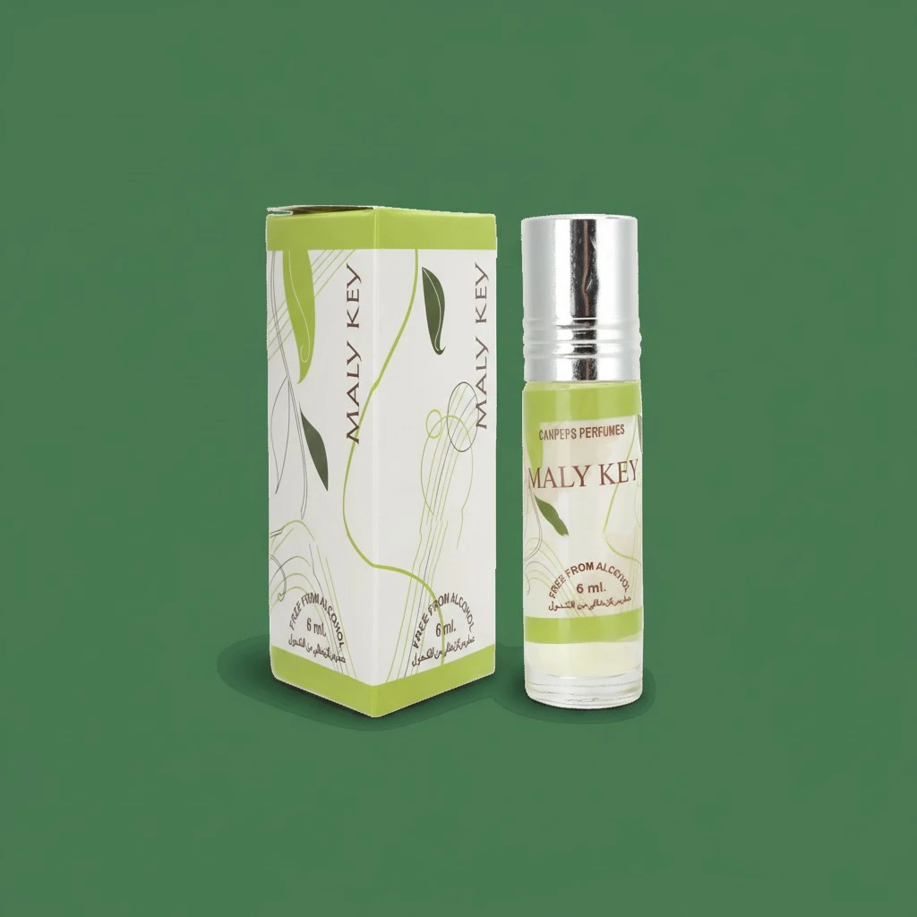 RollOn Perfume 6ML Muslim Essential Oils Natural Vegetable Oil Perfumes for Men Women(MALY KEY )
