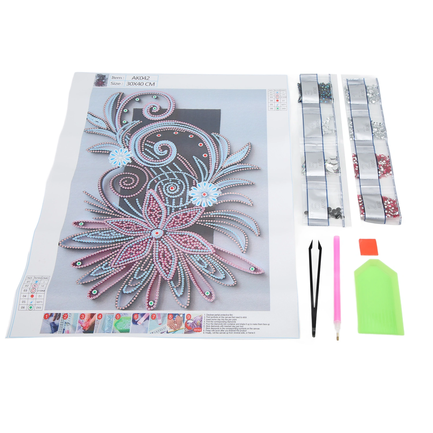 Diamond Paintings 5D HD Printing Strong Adhesion DIY Production Environmental Rhinestone Painting for Home Decoration