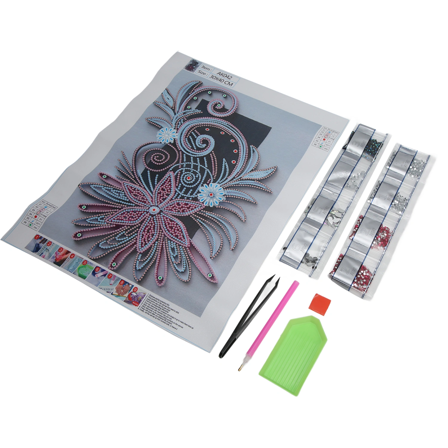 Diamond Paintings 5D HD Printing Strong Adhesion DIY Production Environmental Rhinestone Painting for Home Decoration