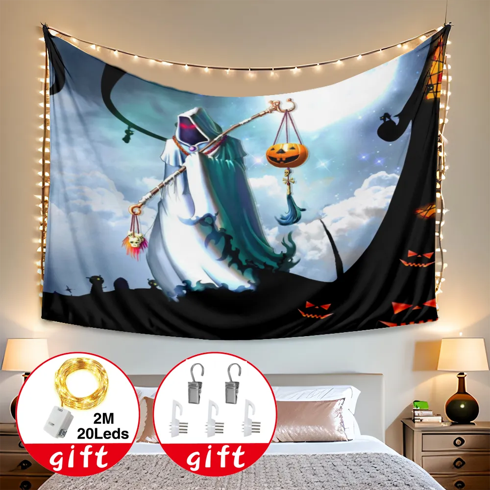 Halloween Tapestry, Halloween Decorations Cool Tapestry, for Room Paty Decor,#221