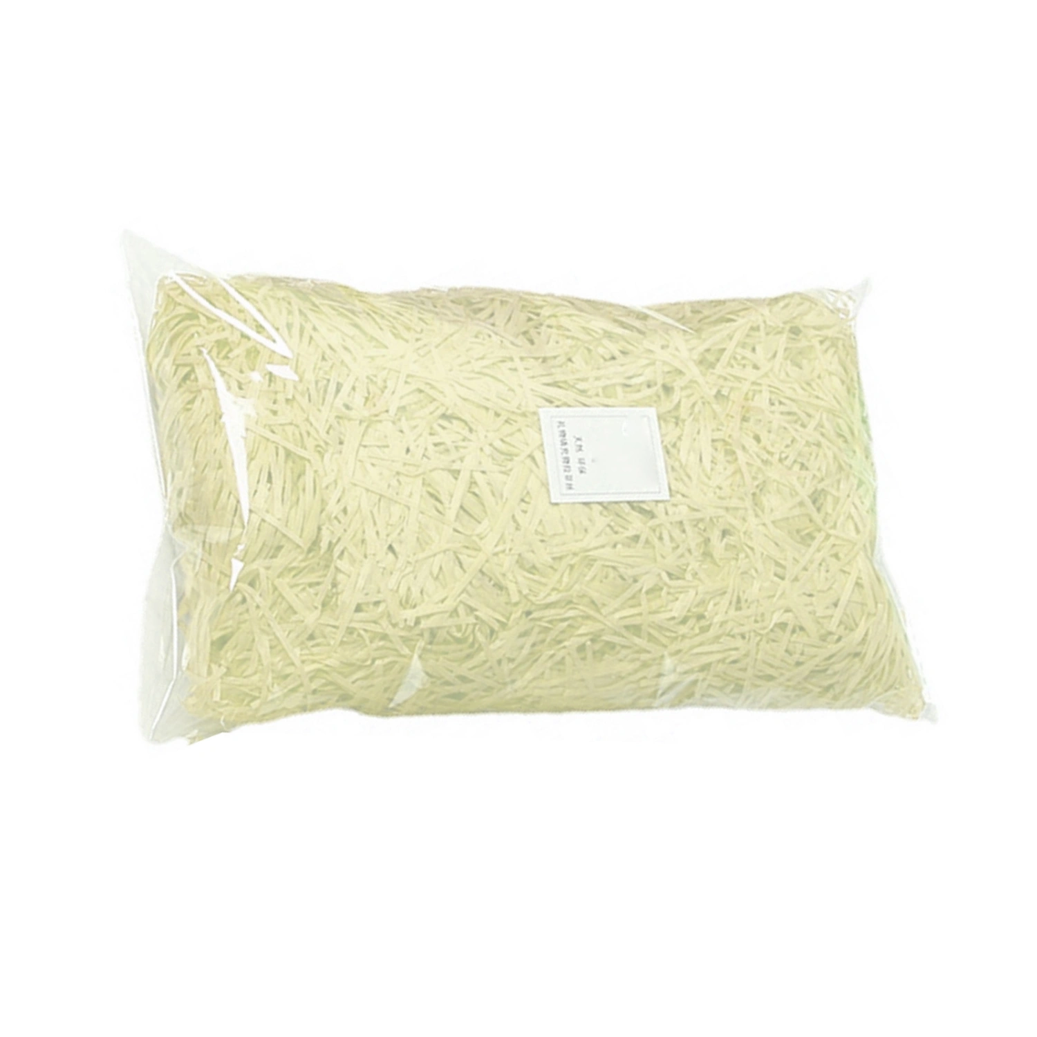 Paper Shred Filler Exquisite Bright Colors Odorless Raffia Filler Gift Packaging Stuffer for Gift Box Decoration Beige 100g