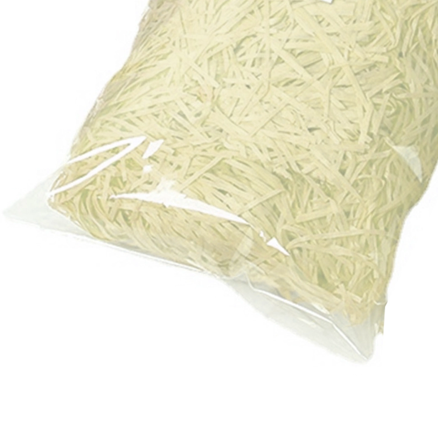 Paper Shred Filler Exquisite Bright Colors Odorless Raffia Filler Gift Packaging Stuffer for Gift Box Decoration Beige 100g